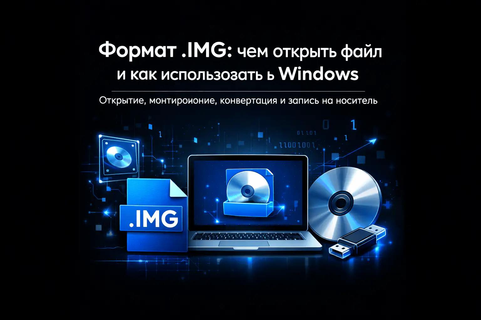 Формат .IMG: всё об образах дисков и способах их открытия в Windows