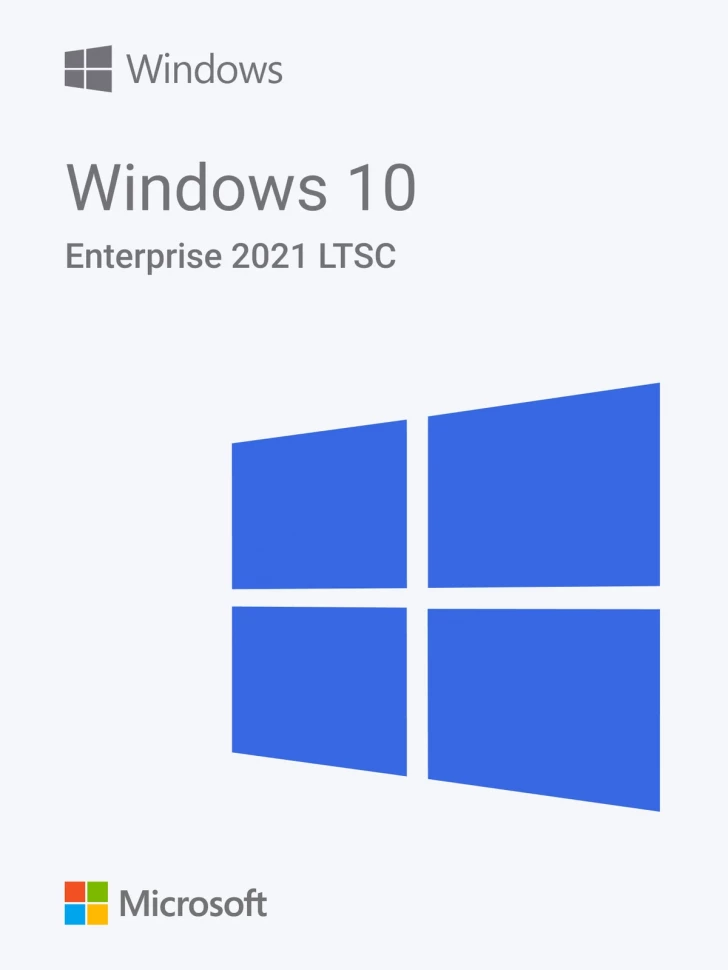 Microsoft Windows 10 IoT Enterprise LTSC 2021, лицензия для 1 устройства — электронная лицензия SoftKey